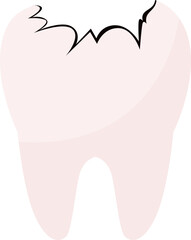 Dental Teeth Treatment Illustration