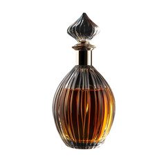 Luxury womens perfume in elegant white glass bottle travel size
