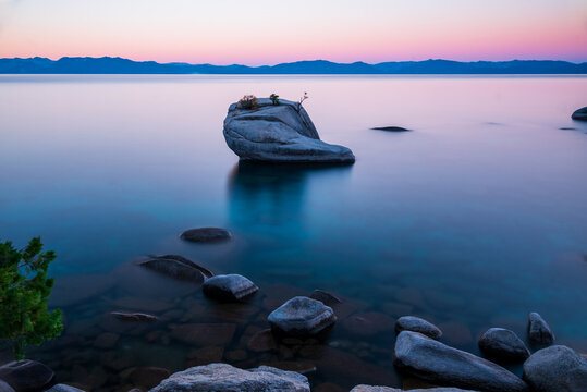 Bonsai Rock at sunrise