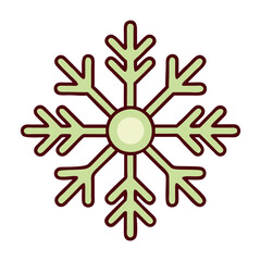 Snowflake Weather Icon