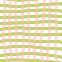 Green and Pink stripes background. Easter, spring, summer. Vector illustration