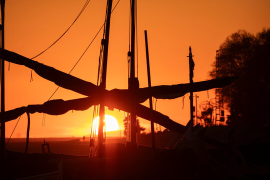 Traditional wooden boats