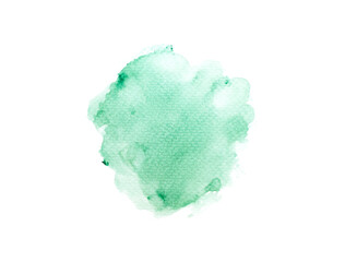 a green watercolor.