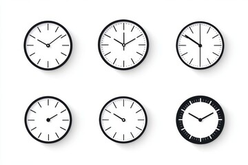 Elegant Collection of Minimalist Wall Clocks - Modern Design for Home and Office