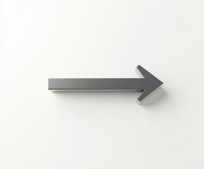 A three-dimensional arrow symbol pointing to the right.