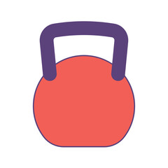 Kettlebell weight illustration