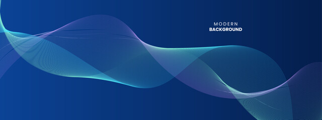 Blue stylish abstract gradient background perfect for technology presentations, business posters, or digital advertisements