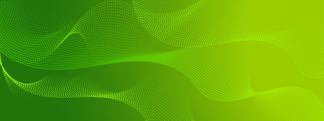 Vivid green abstract gradient background for digital designs, artistic visuals, or modern professional presentations
