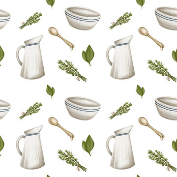 Kitchen pattern 
