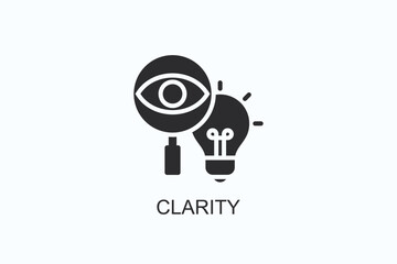 Clarity Icon Or Logo Isolated Illustration