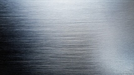 Fototapeta premium Smooth Stainless Steel Surface with Subtle Brushed Texture and Reflective Finish for Industrial and Design Applications in Modern Aesthetics