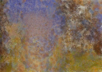 Colorful gradient background with color transitions. Colorful gradient background Chalk illustration gives an impressionist style to the painting.