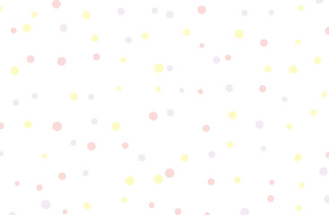 カラフルな丸の背景素材