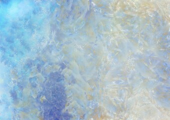 Colorful gradient background with color transitions. Colorful gradient background Chalk illustration gives an impressionist style to the painting.