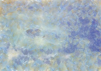Colorful gradient background with color transitions. Colorful gradient background Chalk illustration gives an impressionist style to the painting.
