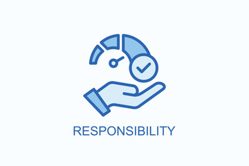Responsibility Icon Or Logo Isolated Illustration