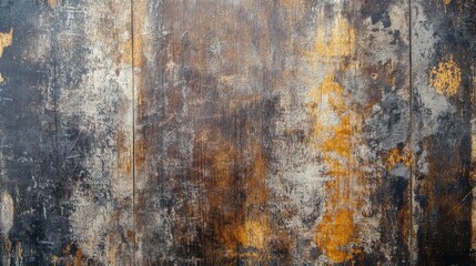 Fototapeta premium Vintage distressed surface with natural grain and weathered rustic texture