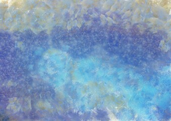 Colorful gradient background with color transitions. Colorful gradient background Chalk illustration gives an impressionist style to the painting.
