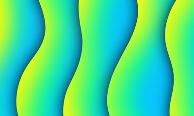 abstract background with waves