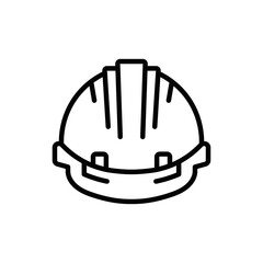 hard hat.. logo icon illustration flat
