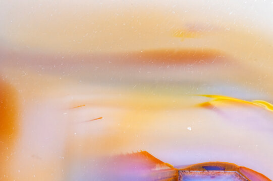 Light Orange Agate Detail  