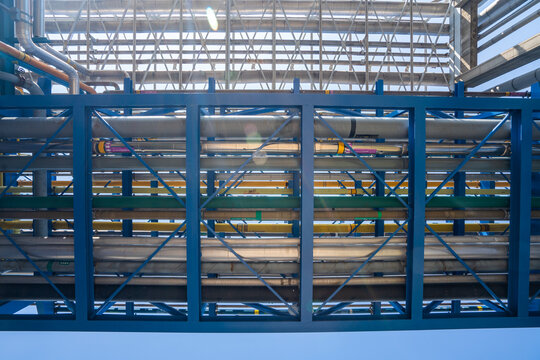 Industrial Pipe Rack