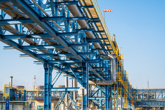 Industrial Pipe Rack