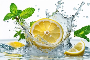 Top View of Tropical Leaf Shadow on Water Surface for Summer Vacation Background