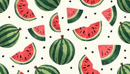 watermelon squash so fresh cartoon 2d