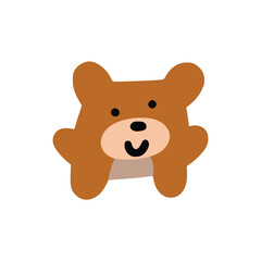 Bear with children style