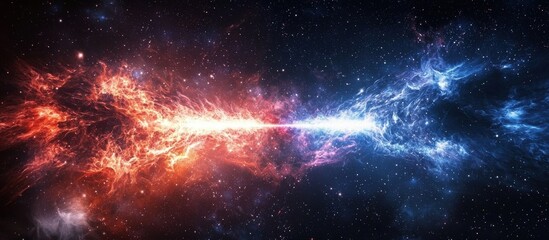 A Visual Representation of Matter versus Antimatter in the Universe