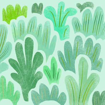 Spring leaves