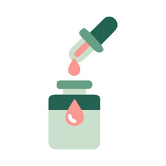 Hydrating Serum Dropper Illustration