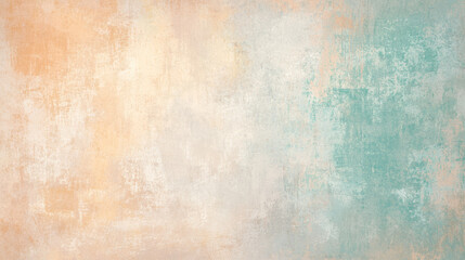 Obraz premium soft pastel colored background with slight blue and orange gradient texture