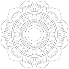 Its a Beautiful Mandala Design.