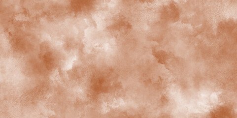 Old brown paper parchment banner with distressed vintage grunge texture, Abstract Background Texture Pattern with brown color, Heavily Mixed Wall Art paper texture, rustic dark wood with stains.