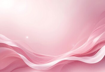 Abstract Pink Waves Soft Background Design
