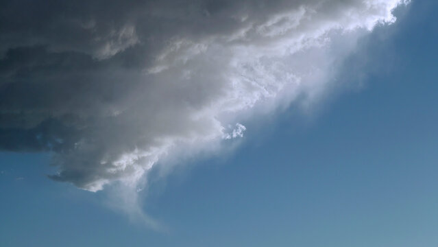 Autumn storm clouds Pawnee National Grasslands prairie Colorado