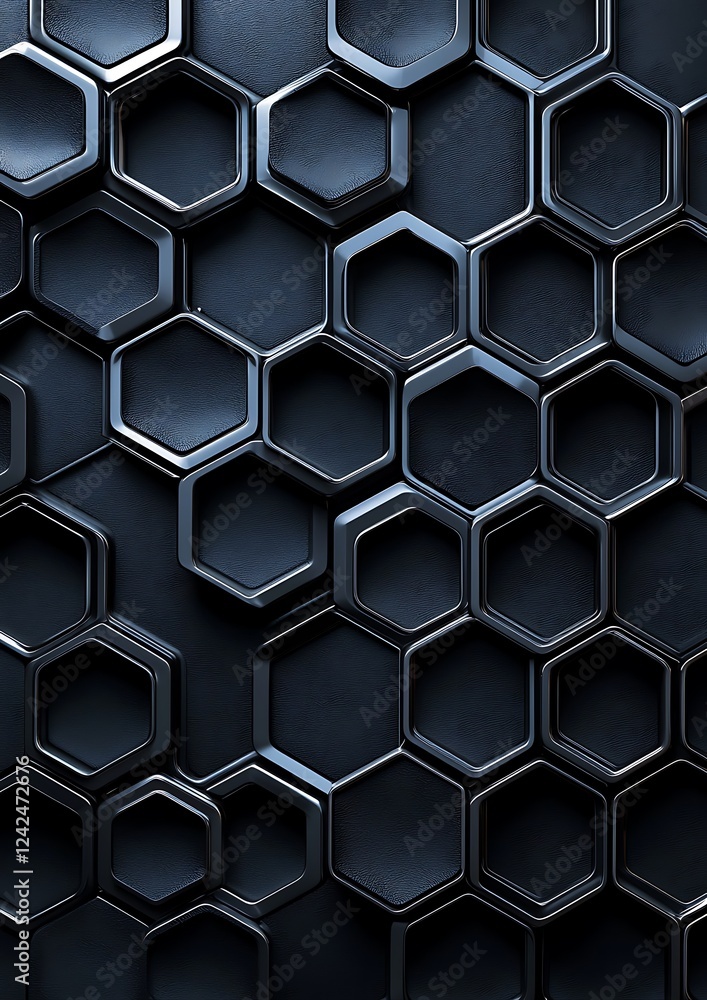 Poster explore the uniformity of a wide repeating plastic background, offering a modern and sleek texture t