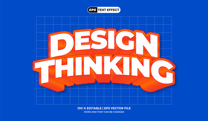 3D Text Effect Design : Creative Designer