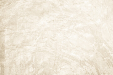 Dark old concrete wall texture background. Close Up retro plain cream color cement wall background texture. Design paper vintage parchment element show or advertise or promote product on display.