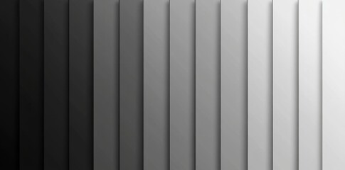 Obraz premium Gradient Displays a Spectrum of Gray with Smooth Transitions, Monochromatic Palette.