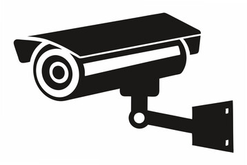 cctv camera  silhouette