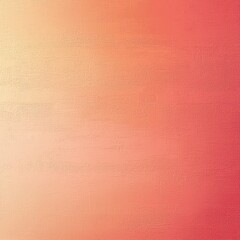 Fototapeta premium Fine, solid grainy textures enhance the warm, inviting feel of bright peach and deep coral gradients.