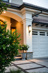 Luxury Home Exterior: Modern Architecture, Landscaping, and Design