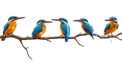 Obraz premium Compilation of White-bellied Redstart (Luscinia phaenicuroides)