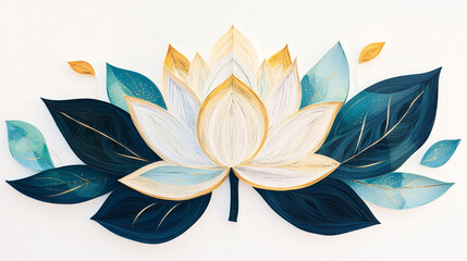 Elegant Minimalist Paper Quilling Art Highlighting Clean Lines, Subtle Tones, and Modern Simplicity