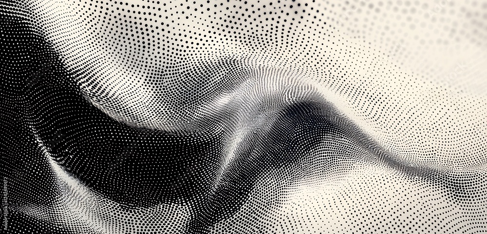 Poster halftone noise stipple with a dotwork gradient halftone pattern in sand and grain textures, ideal fo