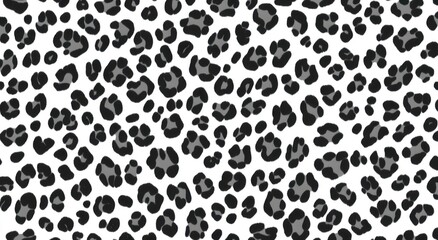 Leopard fur pattern texture  seamless background 