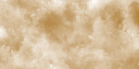 Old parchment paper of brown grunge texture, Grunge and smooth paper texture of brown surface, light brown grunge velvety texture with brown color and grainy stains.